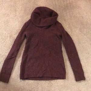 Women’s, Michael Kors, sweater, cowl neck, plum